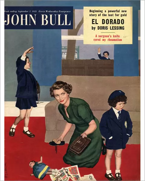John Bull 1953 1950s UK mothers magazines
