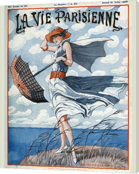 La vie Parisienne 1923 1920s France Georges Pavis magazines illustrations womens