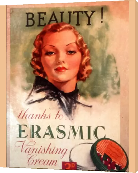 1920s UK skin care erasmic vanishing cream skincare