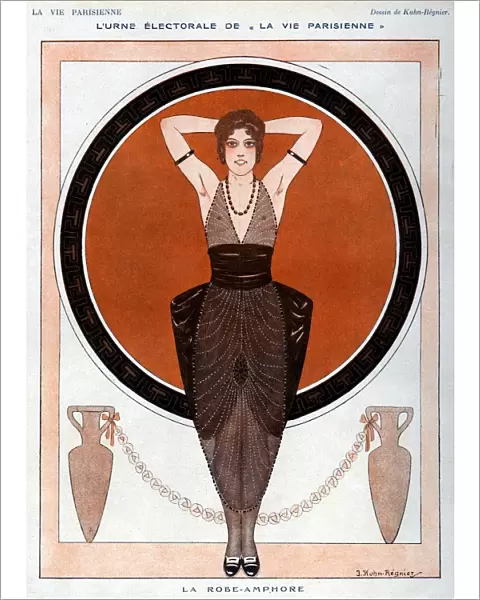 La Vie Parisienne 1919 1910s France Kuhn-Regnier illustrations womens