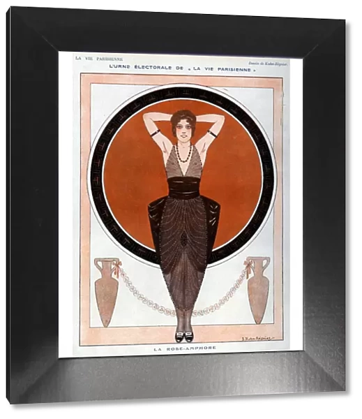 La Vie Parisienne 1919 1910s France Kuhn-Regnier illustrations womens