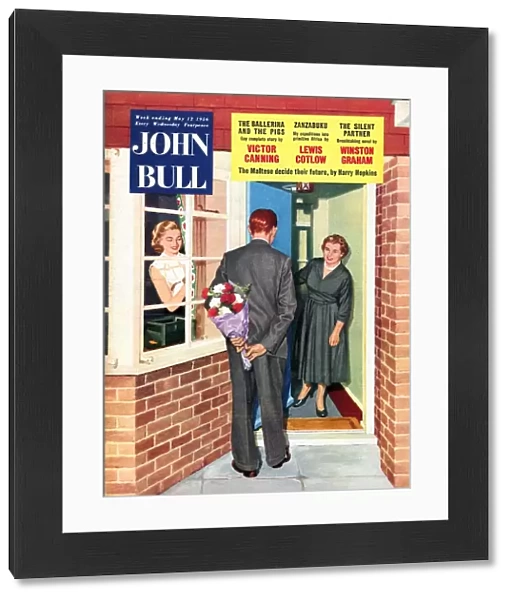 John Bull 1950s UK love magazines