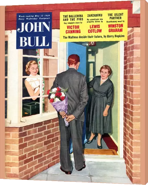 John Bull 1950s UK love magazines