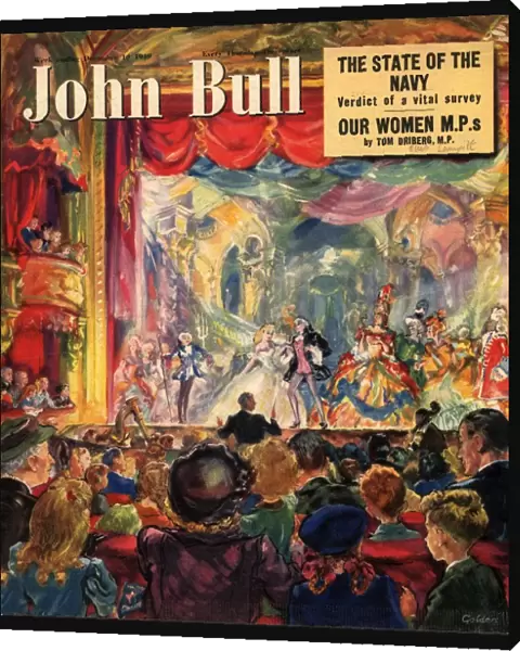John Bull 1949 1940s UK pantomimes cinderella magazines