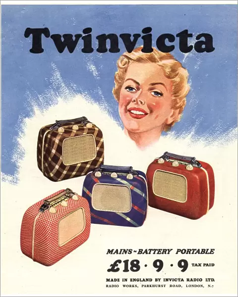 1950s UK invicta radios