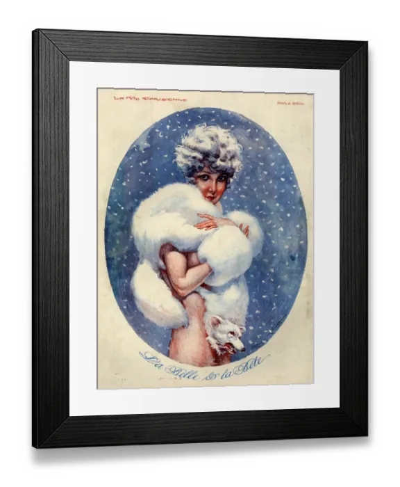 Framed Print : 1920s France La Vie Parisienne Magazine Plate Framed Print : 1920s France La Vie Parisienne Magazine Plate