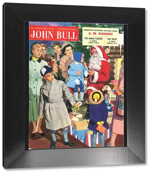 John Bull 1950s UK Father Christmas Santa Claus magazines