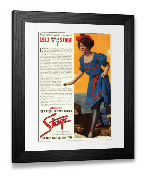 Framed Print : 1912 1910s USA womens swimwear swimsuits swimming costumes stage bathing costumes Framed Print : 1912 1910s USA womens swimwear swimsuits swimming costumes stage bathing costumes