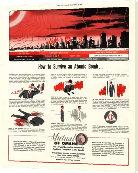 1951 1950s USA humour nuclear atomic bombs h-bombs the cold war