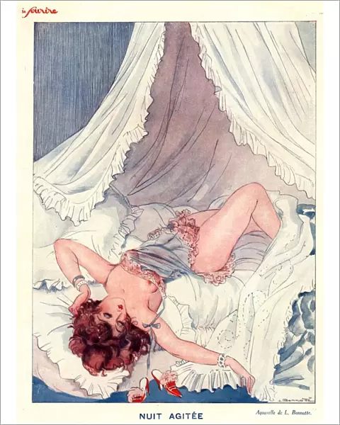Le Sourire 1930s France erotica womens underwear magazines