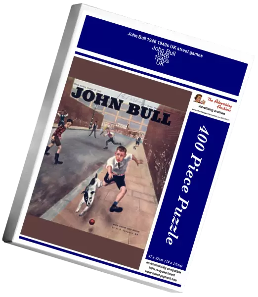 John Bull 1946 1940s UK street games