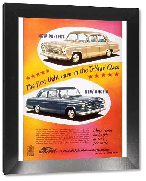 Ford Prefect  /  Ford Anglia 1950s UK cars