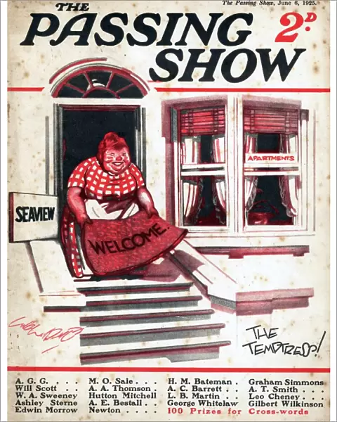 1920s, UK, The Passing Show, Magazine Cover