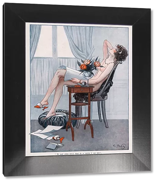 La Vie Parisienne 1920s UK Georges Pavis erotica school of flirting naked nudes