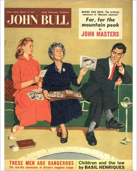 John Bull 1950s UK babies embarrassing parents embarrassment moments magazines baby
