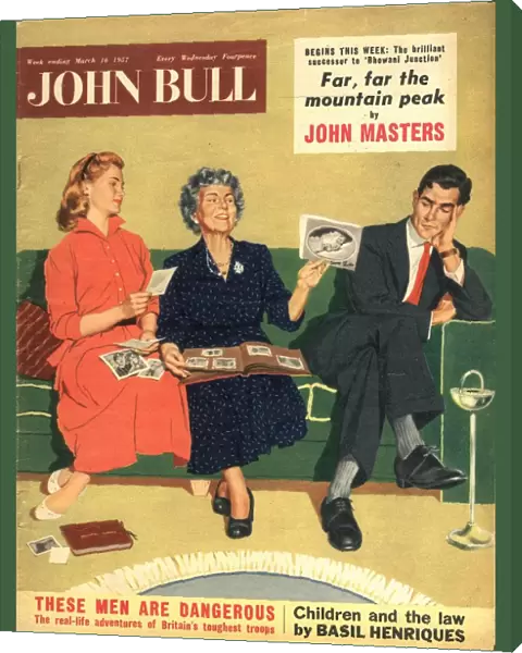 John Bull 1950s UK babies embarrassing parents embarrassment moments magazines baby