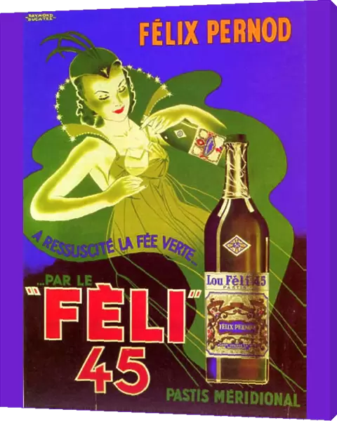 Felix Pernod 1930s France rklf Absinthe alcohol itnt
