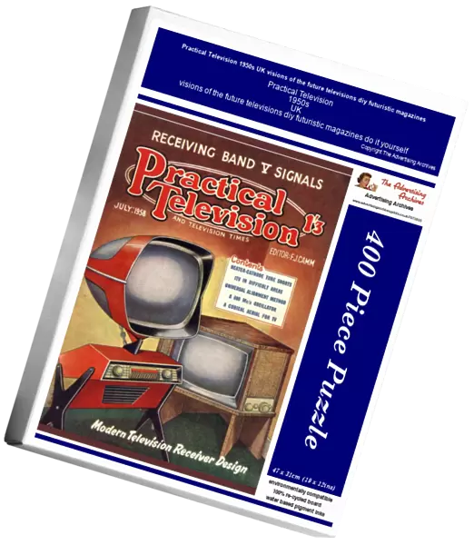 Practical Television 1950s UK visions of the future televisions diy futuristic magazines