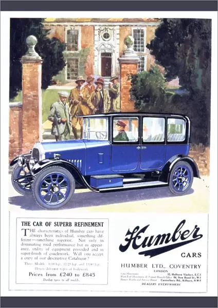 Humber 1920s UK cars