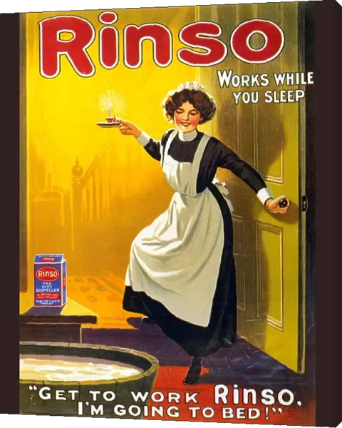 Rinso 1910s UK washing powder maids products detergent