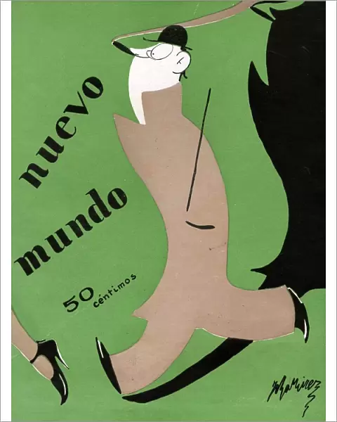 Nuevo Mundo 1927 1920s Spain cc magazines walking walkers