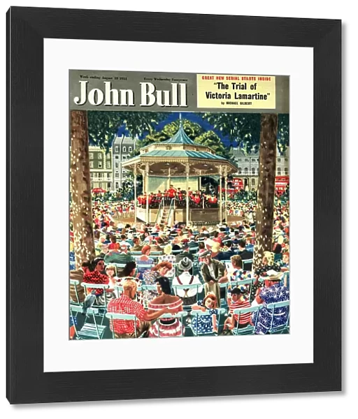 John Bull 1951 1950s UK parks the bandstand magazines