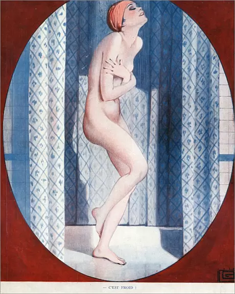 La Vie Parisienne 1926 1920s France Georges Leonnec erotica nudes naked nudity showers