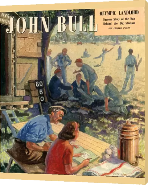 John Bull 1948 1940s UK cricket magazines