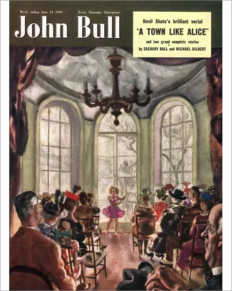 John Bull 1950s UK ballet recitals magazines dancing