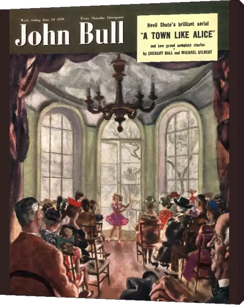 John Bull 1950s UK ballet recitals magazines dancing