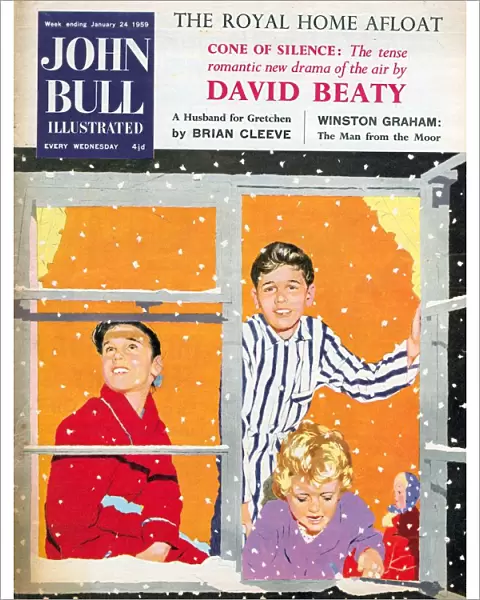 John Bull 1950s UK seasons snow winter magazines