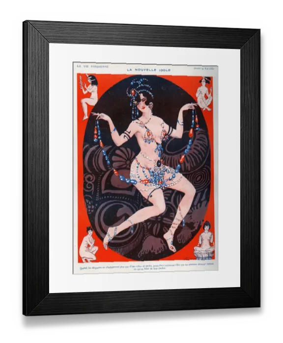 Framed Print : La Vie Parisienne 1929 1920s France Valdes Illustrations yoga eastern indian mystic Framed Print : La Vie Parisienne 1929 1920s France Valdes Illustrations yoga eastern indian mystic