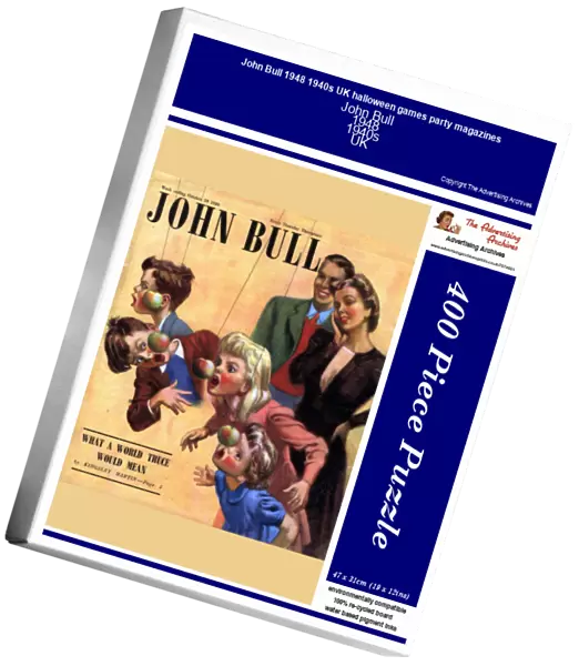 John Bull 1948 1940s UK halloween games party magazines