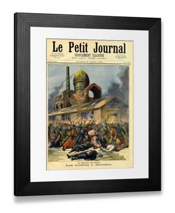 Framed Print : France, Le Petit Journal, Magazine Cover