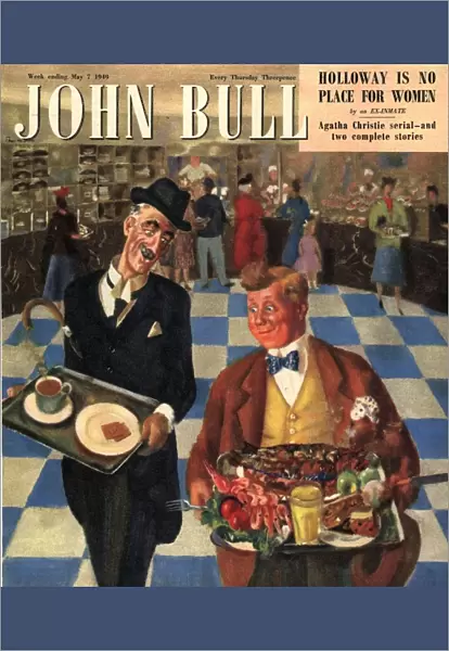 John Bull 1949 1940s UK diets slimming weight loss magazines