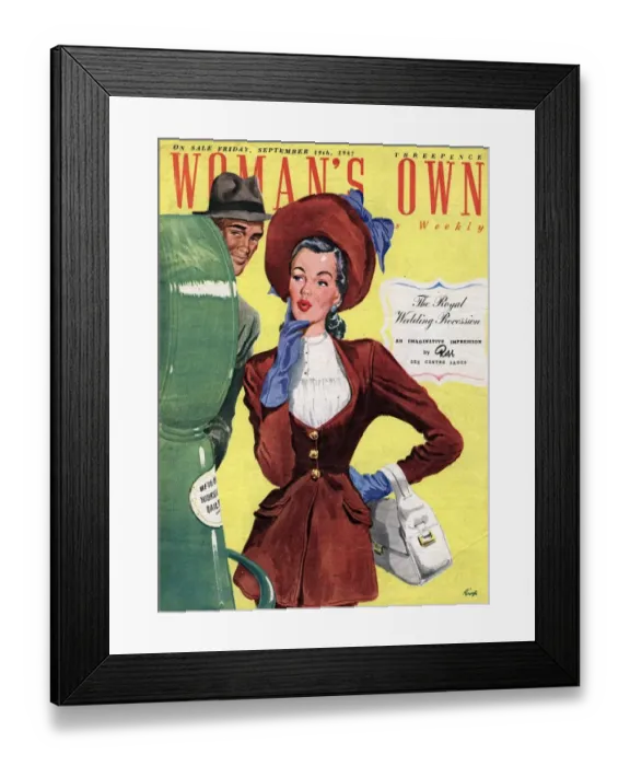 Framed Print : Womans Own 1940s UK diets slimming weight loss Framed Print : Womans Own 1940s UK diets slimming weight loss