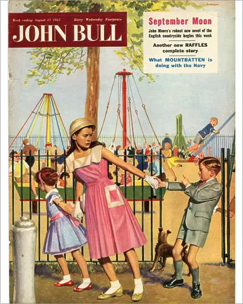 John Bull 1950s UK playgrounds games magazines