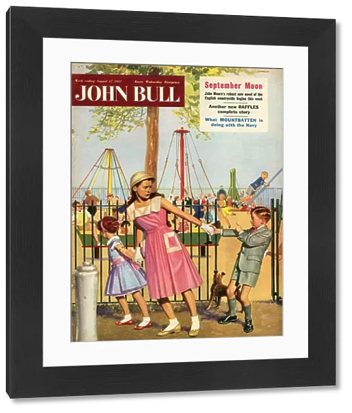 John Bull 1950s UK playgrounds games magazines