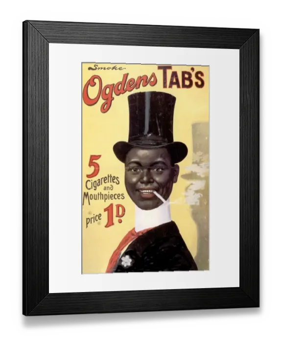 Framed Print : 1900s UK cigarettes smoking ogdens Framed Print : 1900s UK cigarettes smoking ogdens
