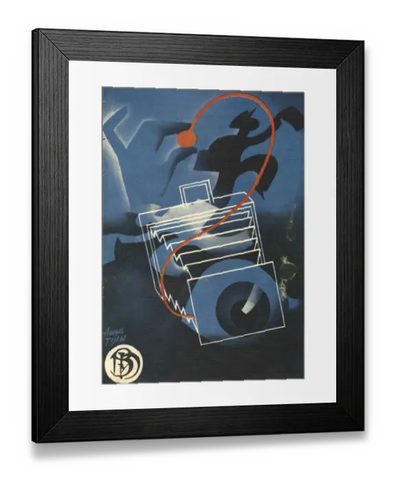Framed Print : Blanco y Negro 1935 1930s Spain cc magazines cameras anibal tejada Anibal Tejada