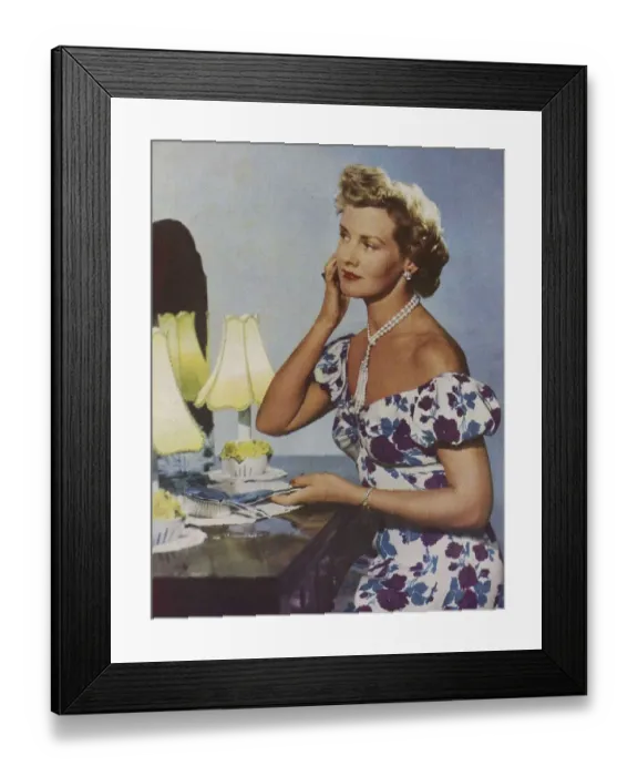 Framed Print : Ediswan Lamps 1950s UK dressing tables vanity beauty lighting lights Framed Print : Ediswan Lamps 1950s UK dressing tables vanity beauty lighting lights