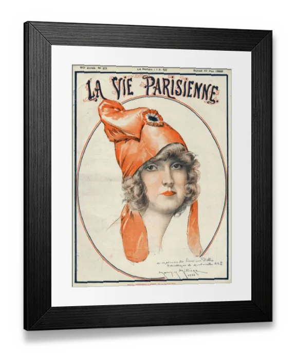 Framed Print : La Vie Parisienne 1922 1920s France Maurice Milliere magazines illustrations womens Framed Print : La Vie Parisienne 1922 1920s France Maurice Milliere magazines illustrations womens
