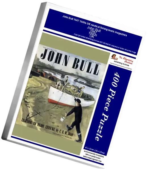 John Bull 1947 1940s UK nautical fishing boats magazines