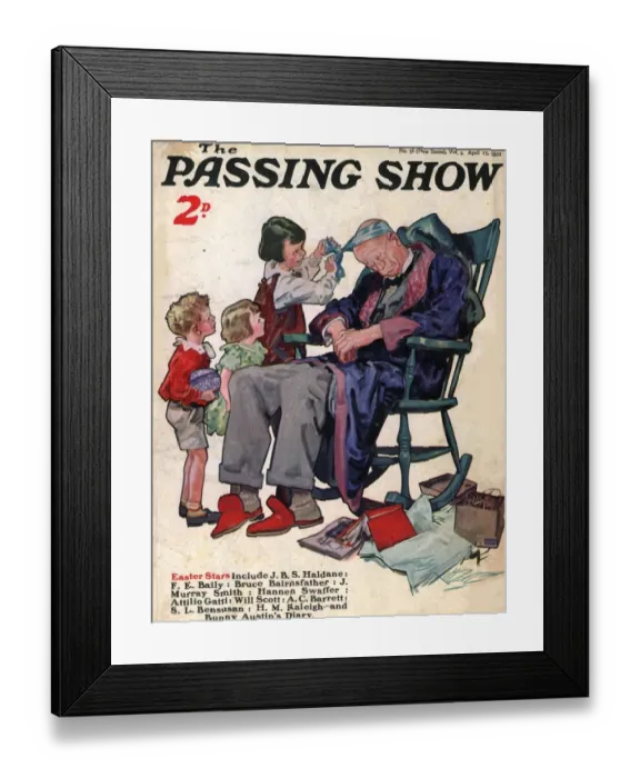 Framed Print : 1930s, UK, The Passing Show, Magazine Cover Framed Print : 1930s, UK, The Passing Show, Magazine Cover