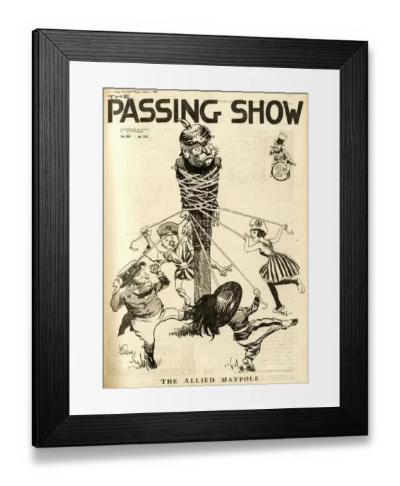 Framed Print : 1910s, UK, Passing Show, Magazine Cover Framed Print : 1910s, UK, Passing Show, Magazine Cover