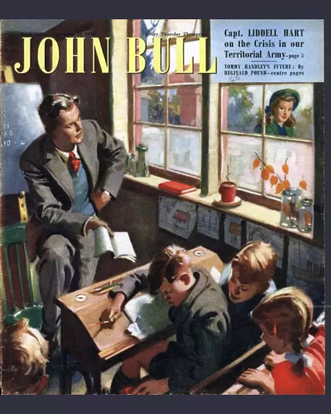 John Bull 1948 ? 1940s UK schools teachers school magazines