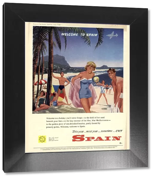 1958 1950s UK holidays spain holidays costa del sol destinations