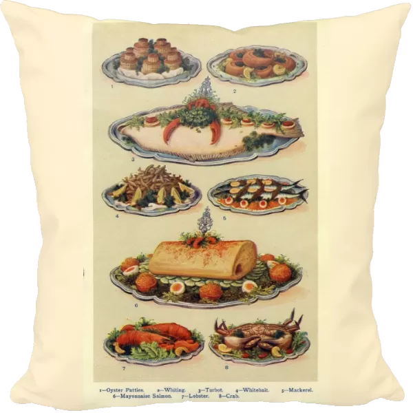 Fish 1900s UK Isabella Beeton Mrs Beetons Book of Household Management cooking