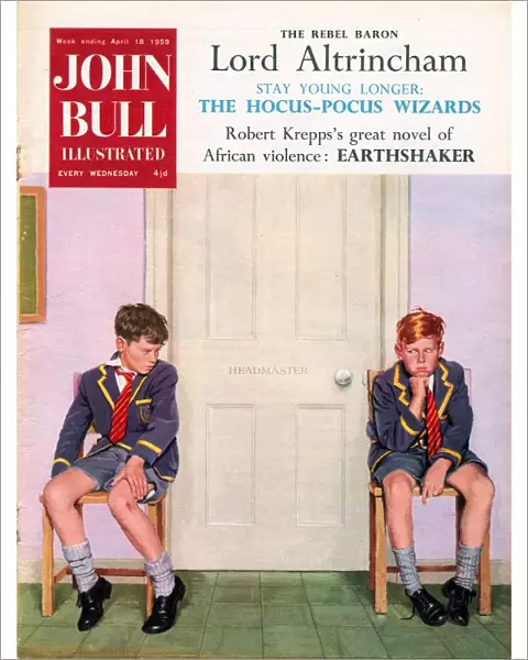 John Bull 1950s UK schools magazines