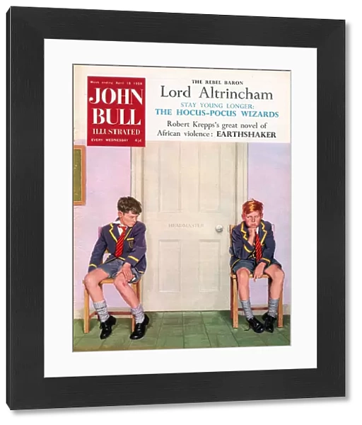 John Bull 1950s UK schools magazines